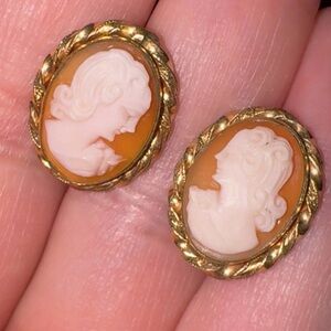 Cameo Earrings